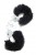 Menottes Fetish Fantasy en plumes noires