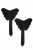 Cache-t�tons Papillons noirs 