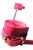 Enkelboeien in Intens Roze Leder met spreidstang