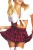 Ensemble 2 Pi�ces Etudiante Hyper Sexy M-L