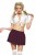 Ensemble 2 Pi�ces Etudiante Hyper Sexy S-M
