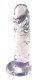 Gode Clear Stone 16 cm 