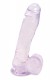 Gode Clear Stone 20 cm 