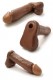 Gode R�aliste 20 cm Chocolat 