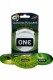 One, 3 fluorescerende condooms + Box