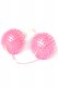 Boules de Geisha � picots roses en latex