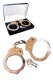 Menottes incrust�es de cristaux or