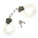 Menottes de poignets fourrure blanche
