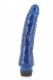 Vibrateur bleu en jelly