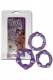  3 Anneaux de p�nis mauves