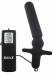 Plug anal vibrant 10 cm waterproof noir