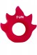 Lovering Flame Rood