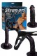 Harnas met complete kit zwarte dildo's