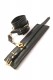 Menottes en Cuir Noir Tabooboo