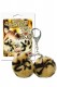 Porte Cl� Menottes de pouce fourrure tigre