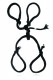 Corde noire r�glable Bondage - Fetish Fantasy