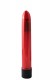 Vibromasseur Retro Ultra Slimline Rouge 17 cm
