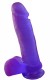 Big Dong Ballsy Cock avec ventouse - Crystal Mauve