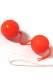 Boules de Geisha en latex rouge