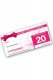  Ch�que Cadeau 20 euros