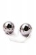 Boules de Geisha en m�tal argent�